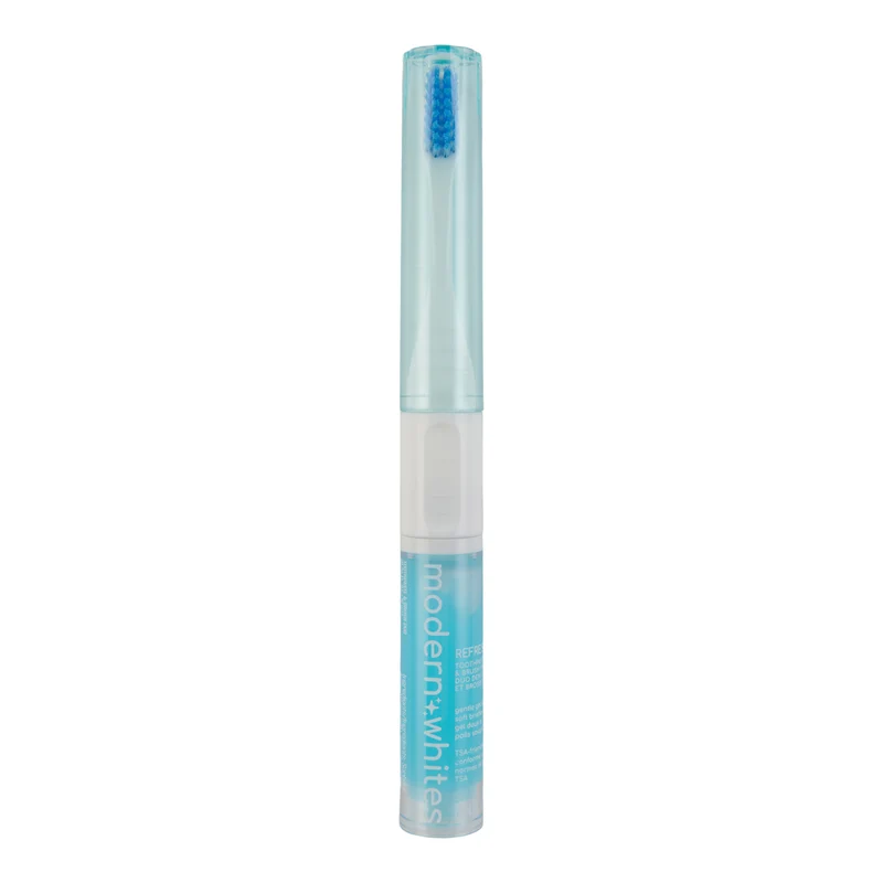 Modern Whites Travel Toothbrush and Toothpaste, 2-Piece