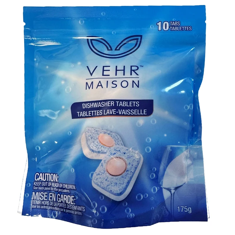 Vehr Maison Dishwasher Tablets, 10-Pack
