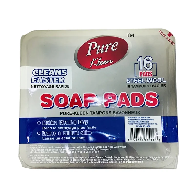 Pure Kleen Soap Pads - 16 Pack