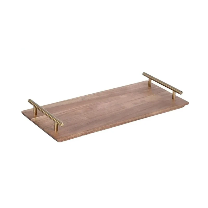 Acacia Wood Tray, 15.5-in x 9-in.