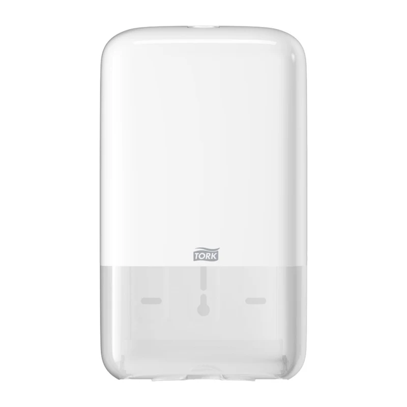 DISTRIBUTEUR DE PAPIER TOILETTE PLIÉ TORK® T3 BLANC