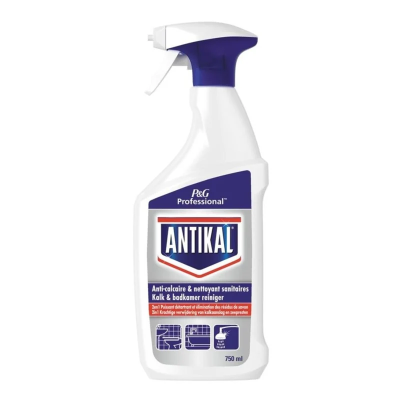 Antikal spray nettoyant et détartrant sanitaires pro (750ml)