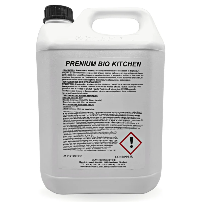 PRIMUM T5 - Bio Kitchen Détergent fosse septique 5L
