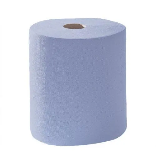 PRIMUM - Essuyage midi 1 plis bleu 6Rlx