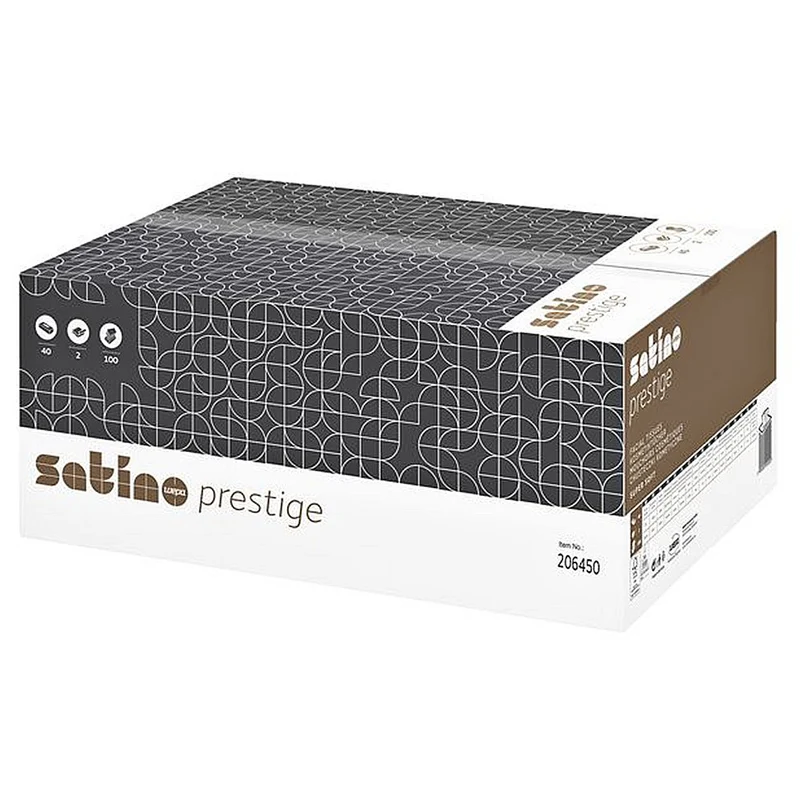 Boîte de mouchoirs en ouate 40x100Pc - WEPA