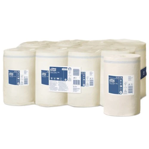TORK - M1 Essuyage Basic 1 pli blanc - 11 rouleaux