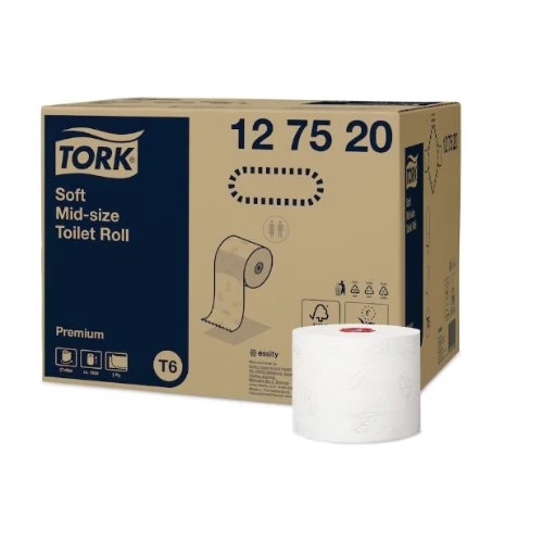 TORK - Premium T6 papier toilette 2 plis 90m. - 27Rlx