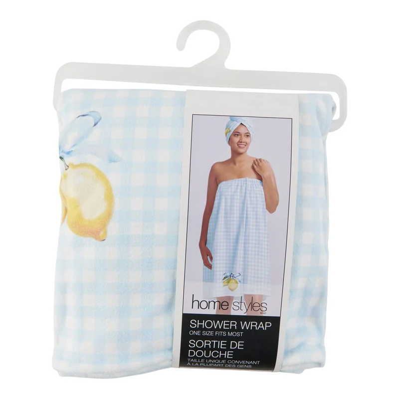 Shower Wrap, 30-in x 59-in, 1 Piece
