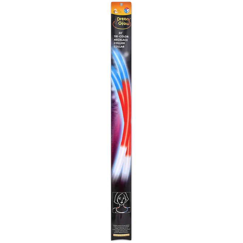 Tri-Colour Glow Sticks, 6-in.