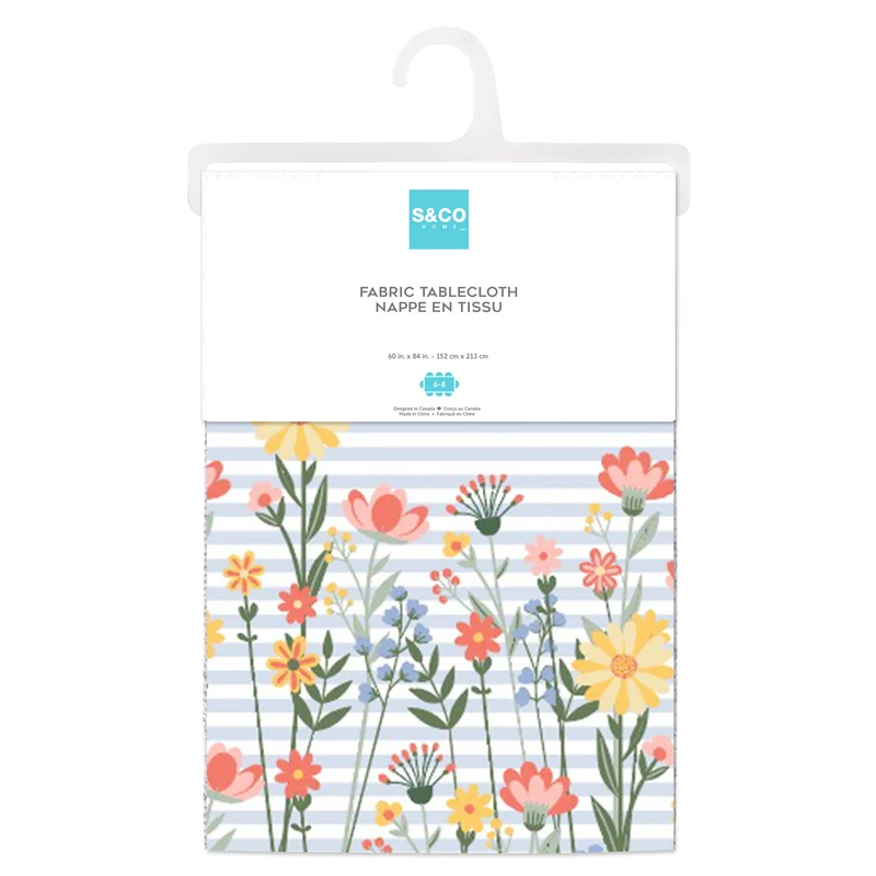 Printed Tablecloth, 52-in x 70-in.
