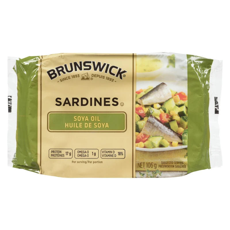 Brunswick Sardines Soya Oil, 106 g