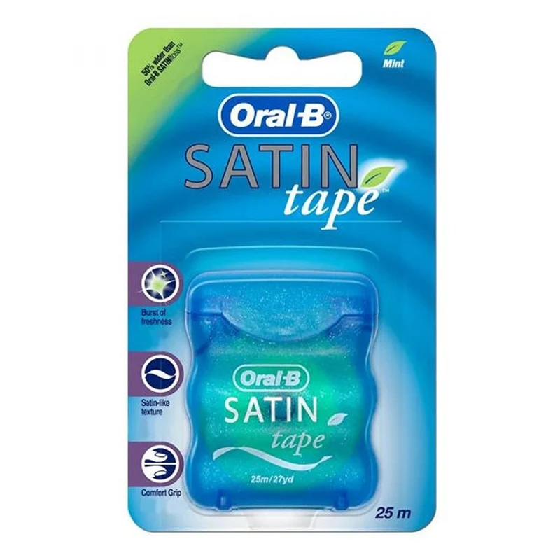 Oral-B Satin Tape Dental Floss, 25 m