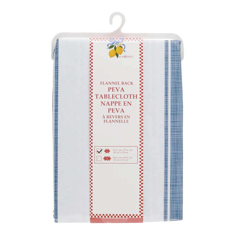 PEVA Tablecloth, 60-in x 84-in.