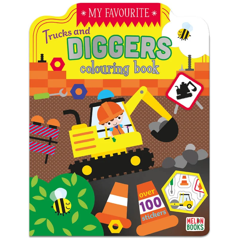 My Favourite Colouring Book, Assorted, 8.5-in x 11-in.
