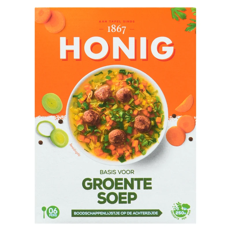 Honig Vegetable Soup Mix, 53-g