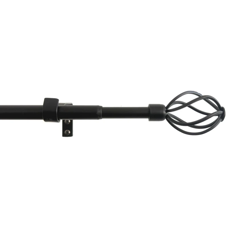 HomeStyles Extendable Metal Curtain Rod, 28-in to 48-in.