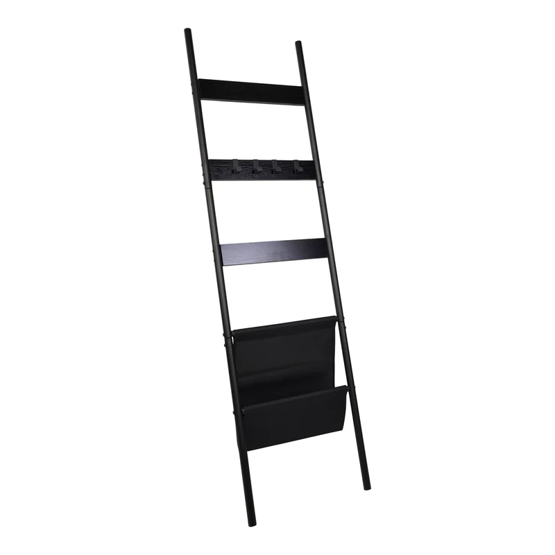 HomeStyles Blanket Ladder With Storage Pouch, 17-in x 63-in.