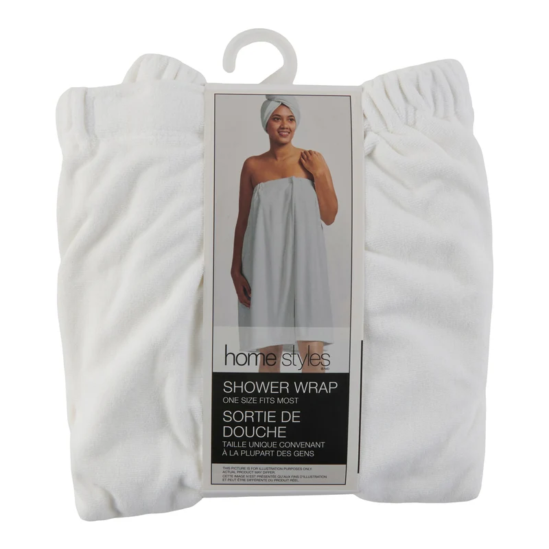 HomeStyles Shower Wrap, 59-in x 30-in.