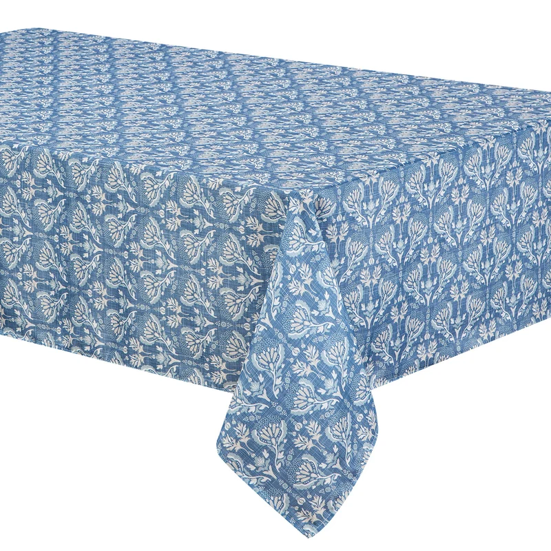 Faux Linen Tablecloth, 52-in x 70-in.