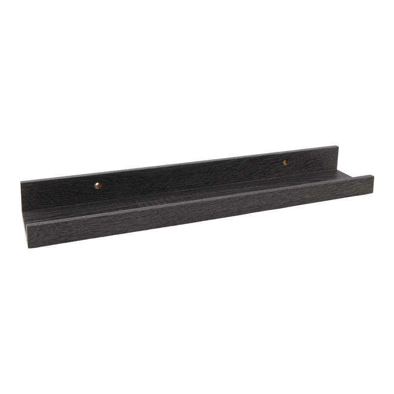 Giant Value Wall Shelf, Black, 20-in x 4-in x 2-in.