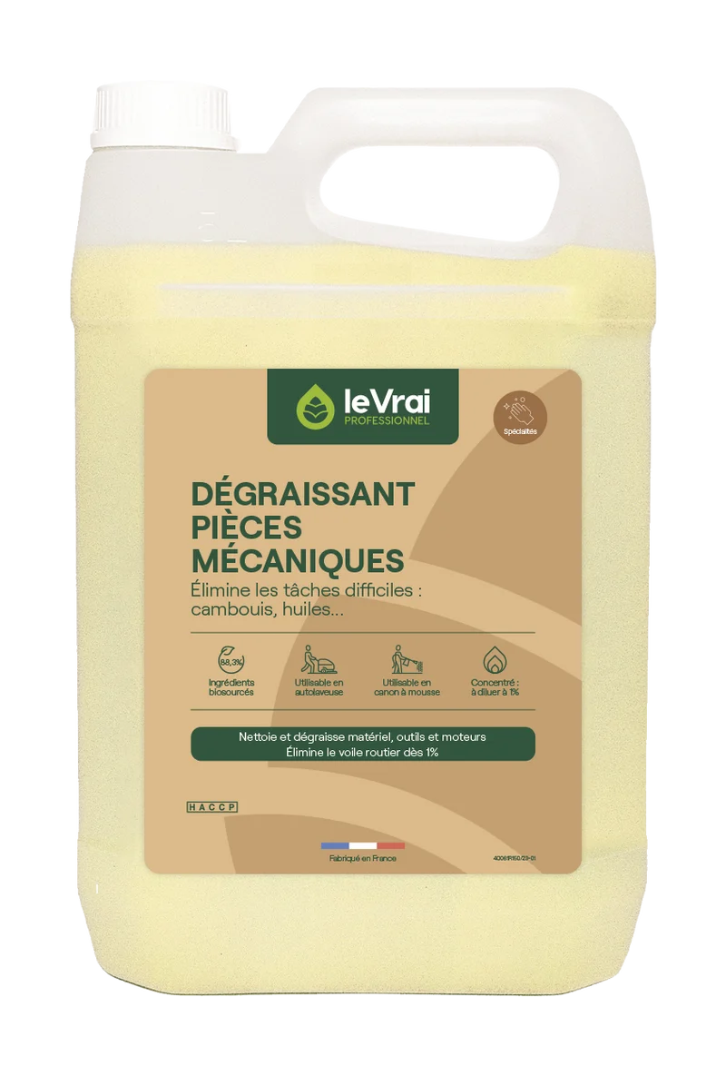 DEGRAISSANT PIECES MECANIQUES INDUSTRIES LE VRAI PROFESSIONNEL 5L