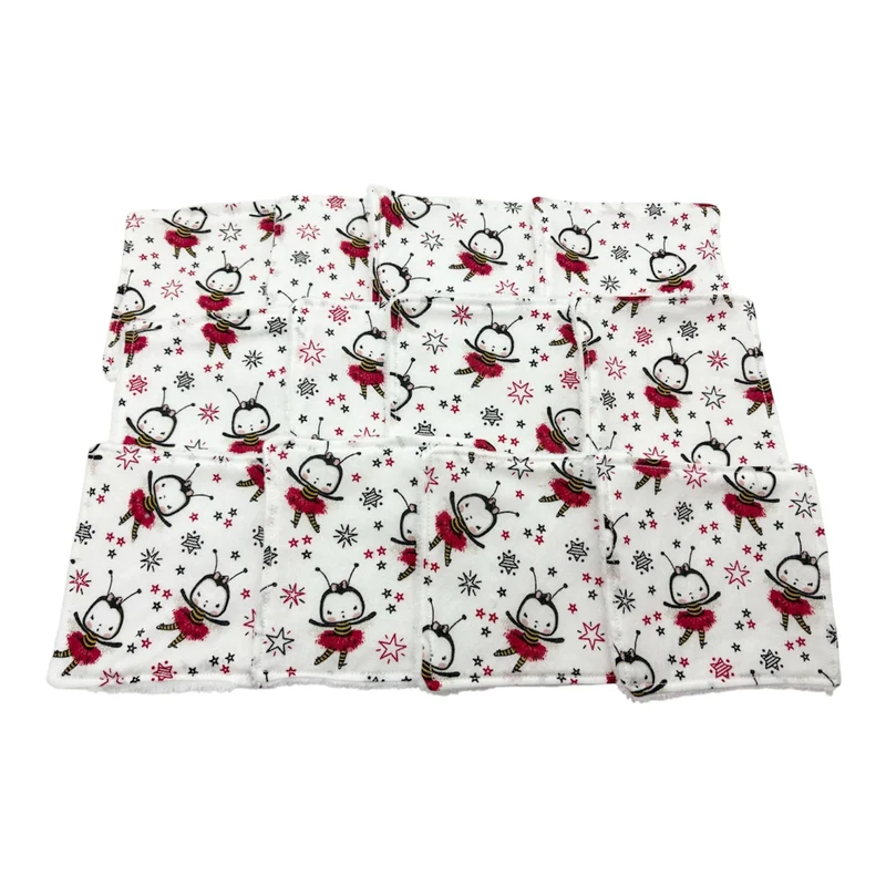 Lot de 5 lingettes Abeilles