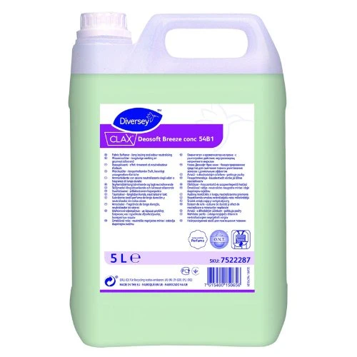 Assouplissant linge neutraliseur d'odeur Clax Deosoft Breeze 54B1 (5L)