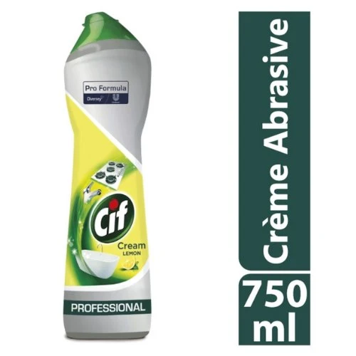 Cif Crème (citron) 750ML - PRO FORMULA