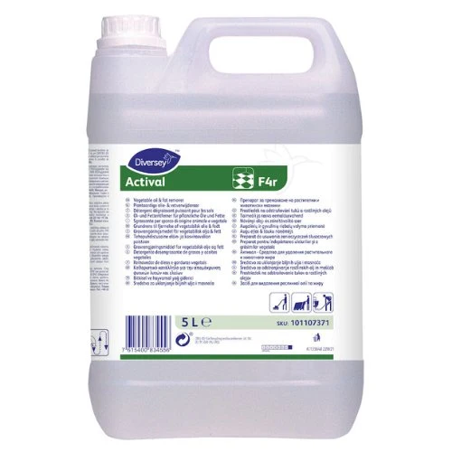 Détergent dégraissant puissant sols DI Actival W1 (5L)