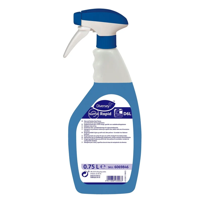 Suma Rapid D6 spray vitres & surfaces 750ML