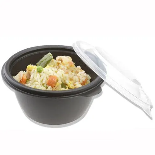 Bol rond FastPac avec couvercles 250/375ML - 50 pcs