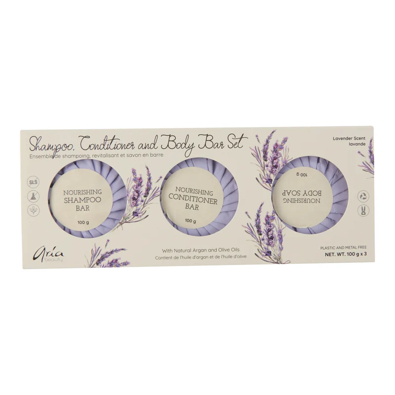 Aria Beauty Soap Set, Lavender