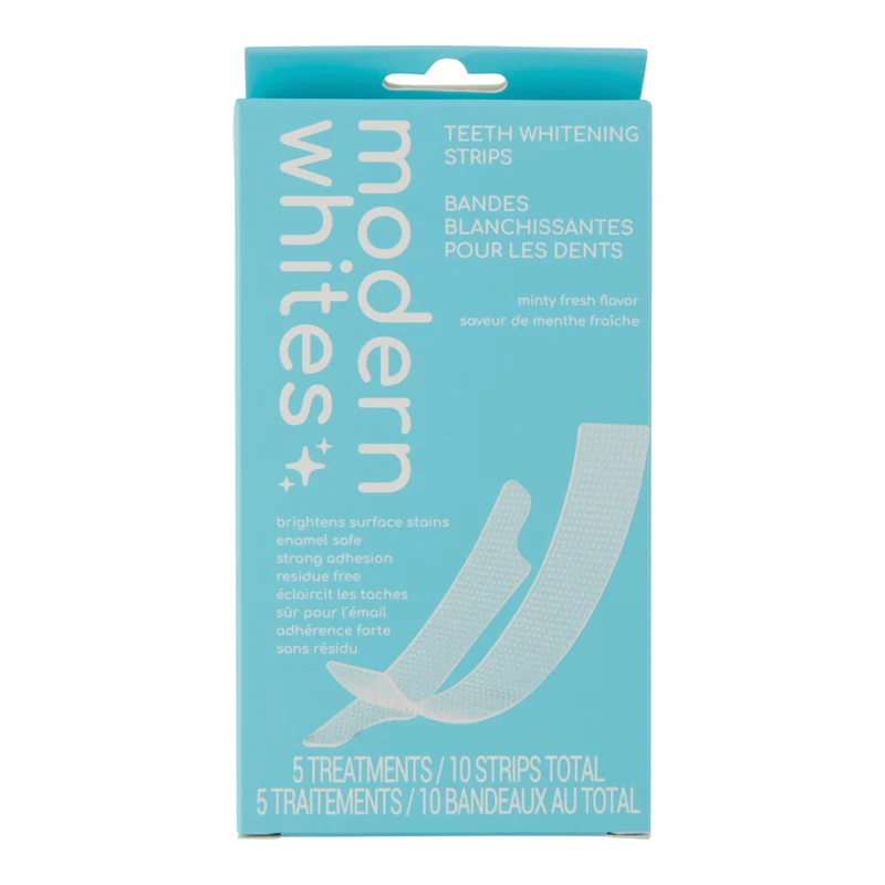 Modern Whites Teeth Whitening Strips, 10-Pack
