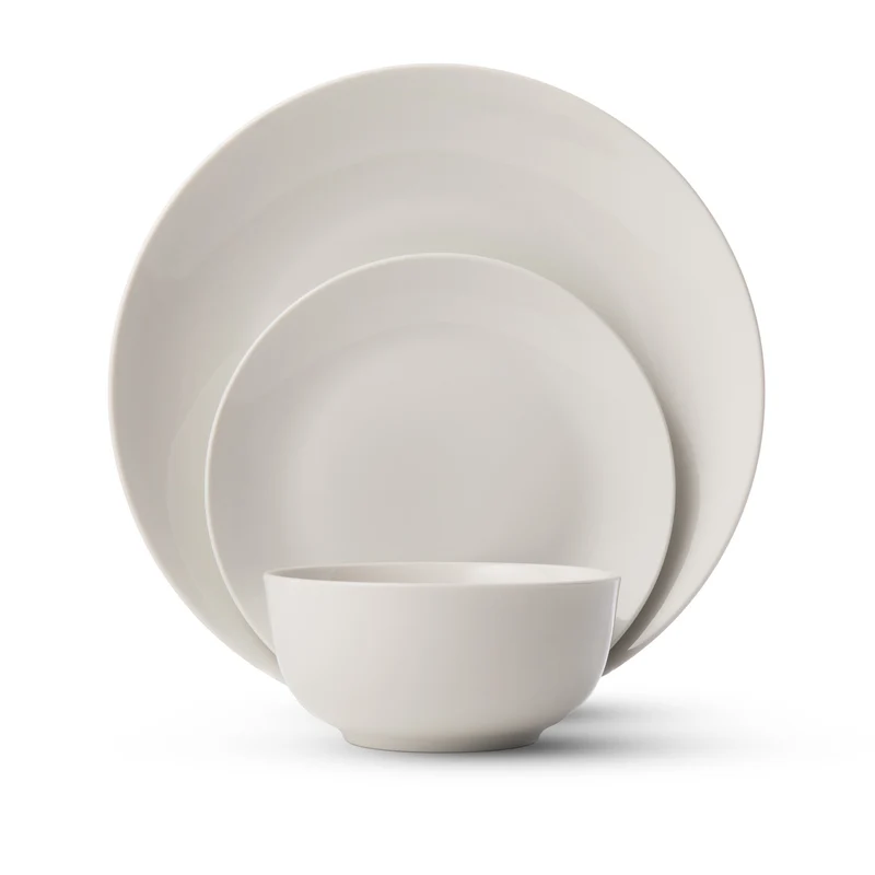 Porcelain Dinnerware Set, 12 Piece
