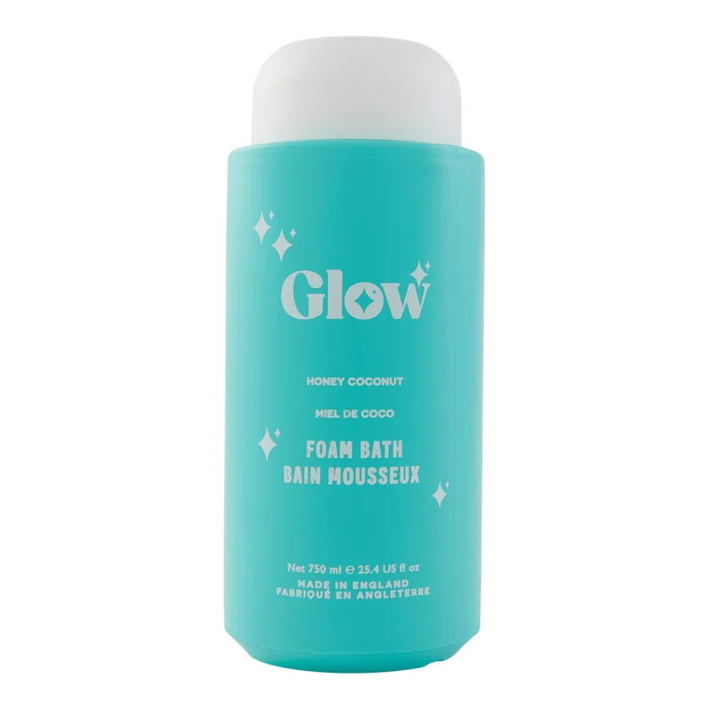 Glow Foam Bath, Honey Coconut, 750 ml