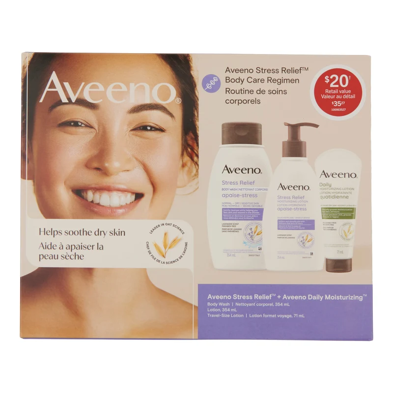 Aveeno Stress Relief Gift Set