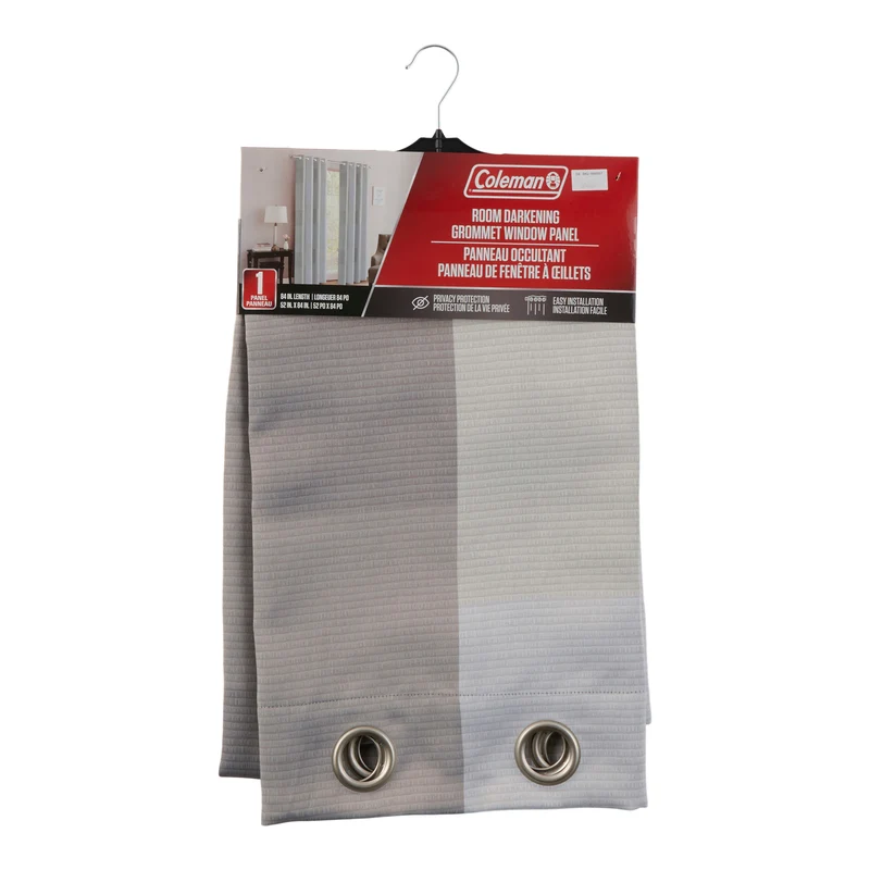 Coleman Room Darkening Curtain with Grommets, 52-in x 84-in.