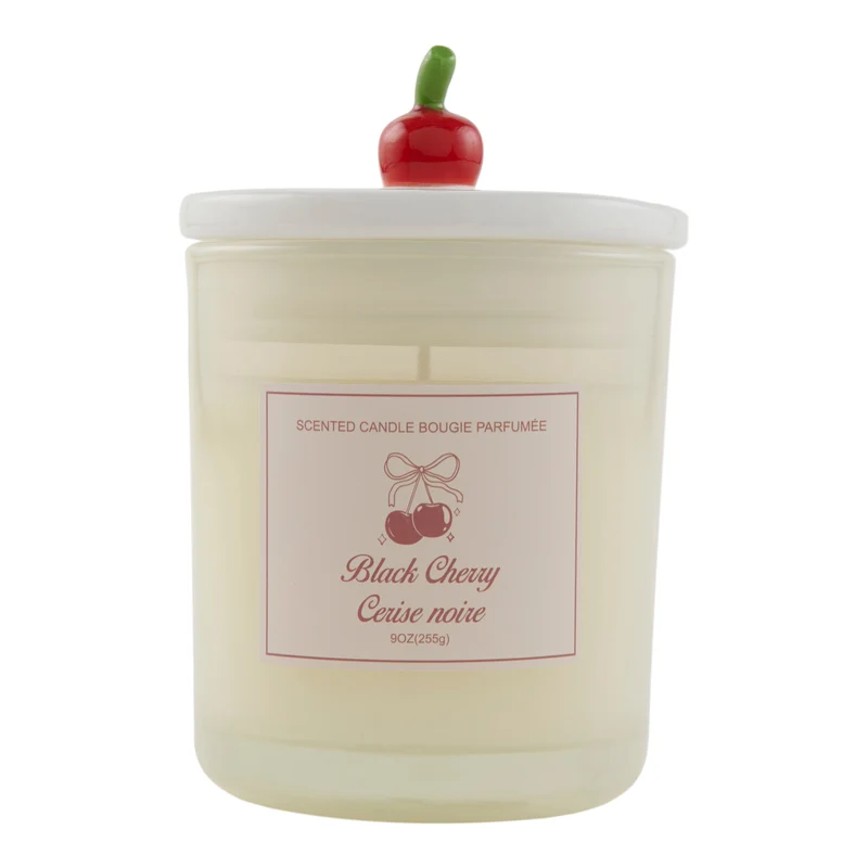 HomeStyles Novelty Glass Jar Candle, 10-oz.