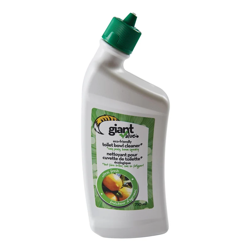 Giant Value Biodegradable Eco-Friendly Toilet Bowl Cleaner, 710-mL