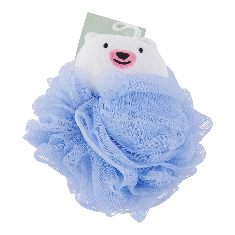 Polar Bear Bath Pouf