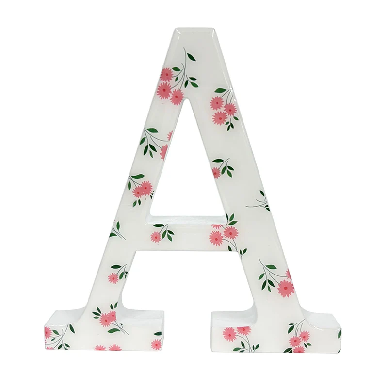 HomeStyles Resin Tabletop Letters, 8-in x 8.5-in.