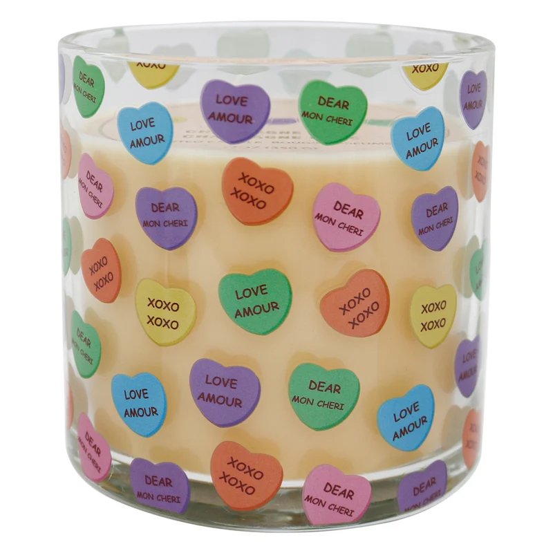 HomeStyles Decal Jar Candle, 12-oz.