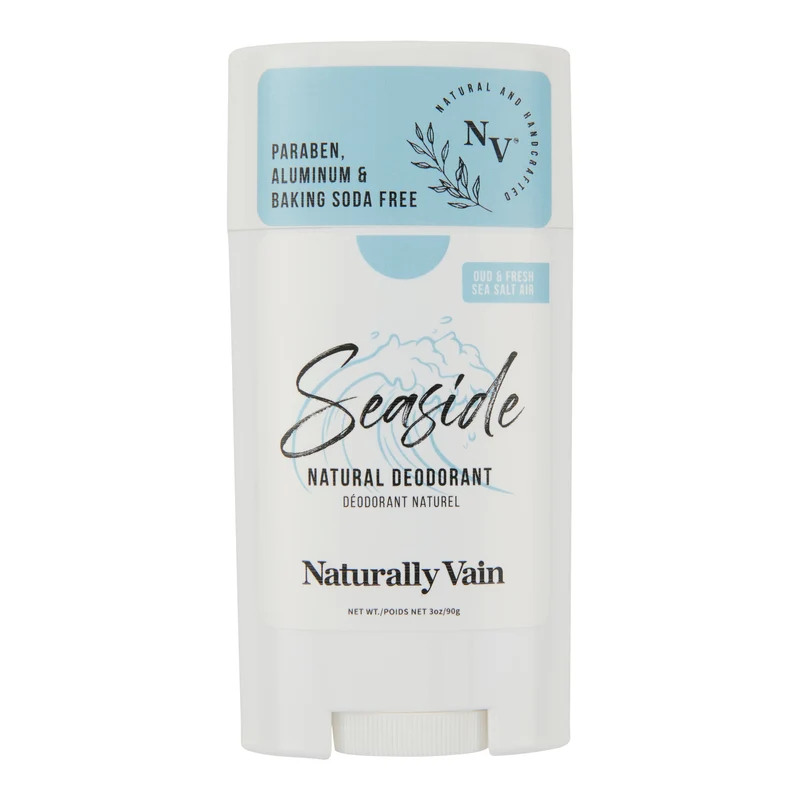Naturally Vain Natural Deodorant, Seaside