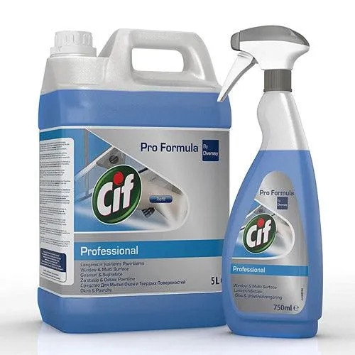 Cif Vitres & Multi-Surfaces 750ML/5L - PRO FORMULA