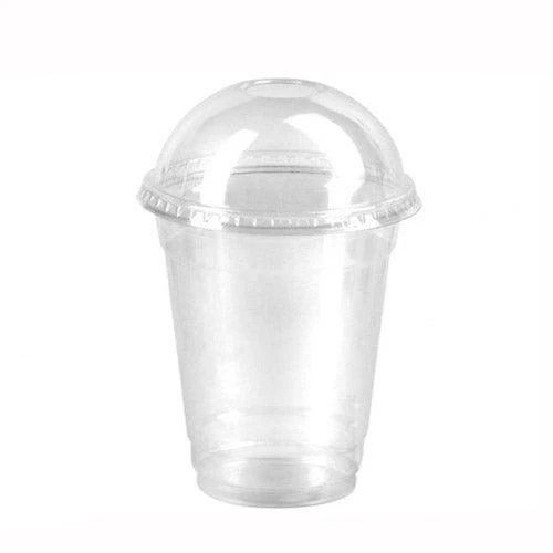 Gobelets smoothies/boissons avec couvercles en dôme (100 pcs)