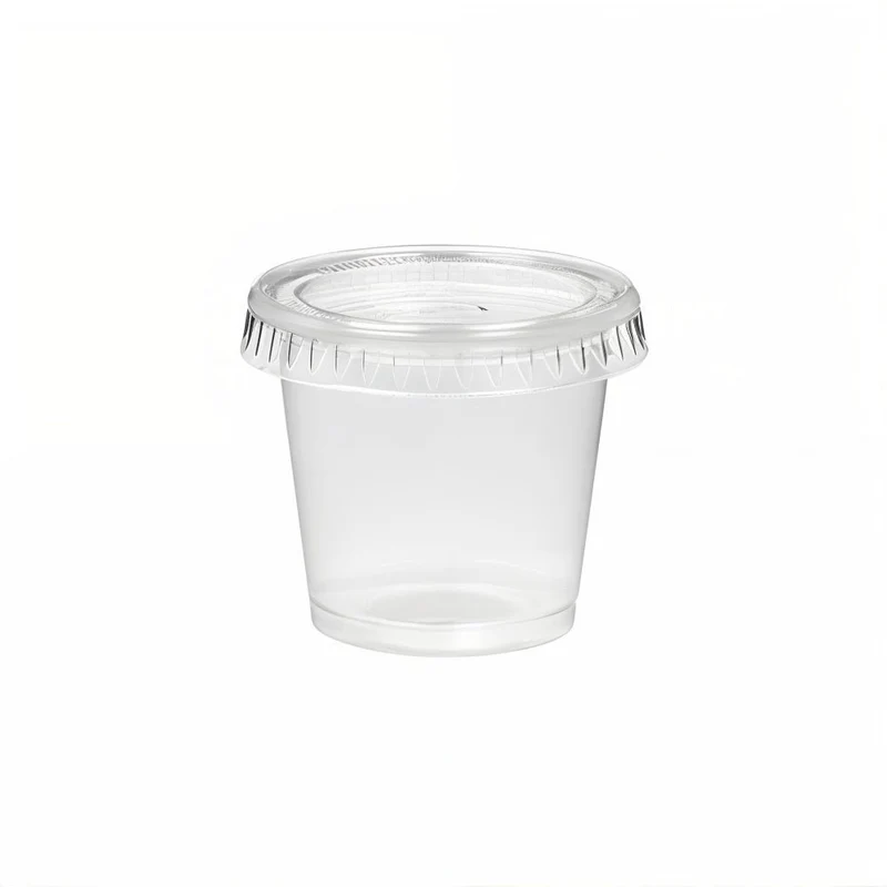 Pots à sauce avec couvercles 30/50/80/125CC - 100 Pcs