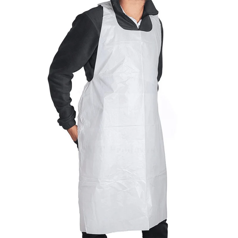 Tablier jetable blanc - rouleaux de 200 pièces