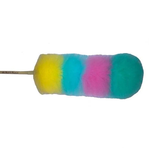 Plumeau coloré électrostatique télescopique 115cm