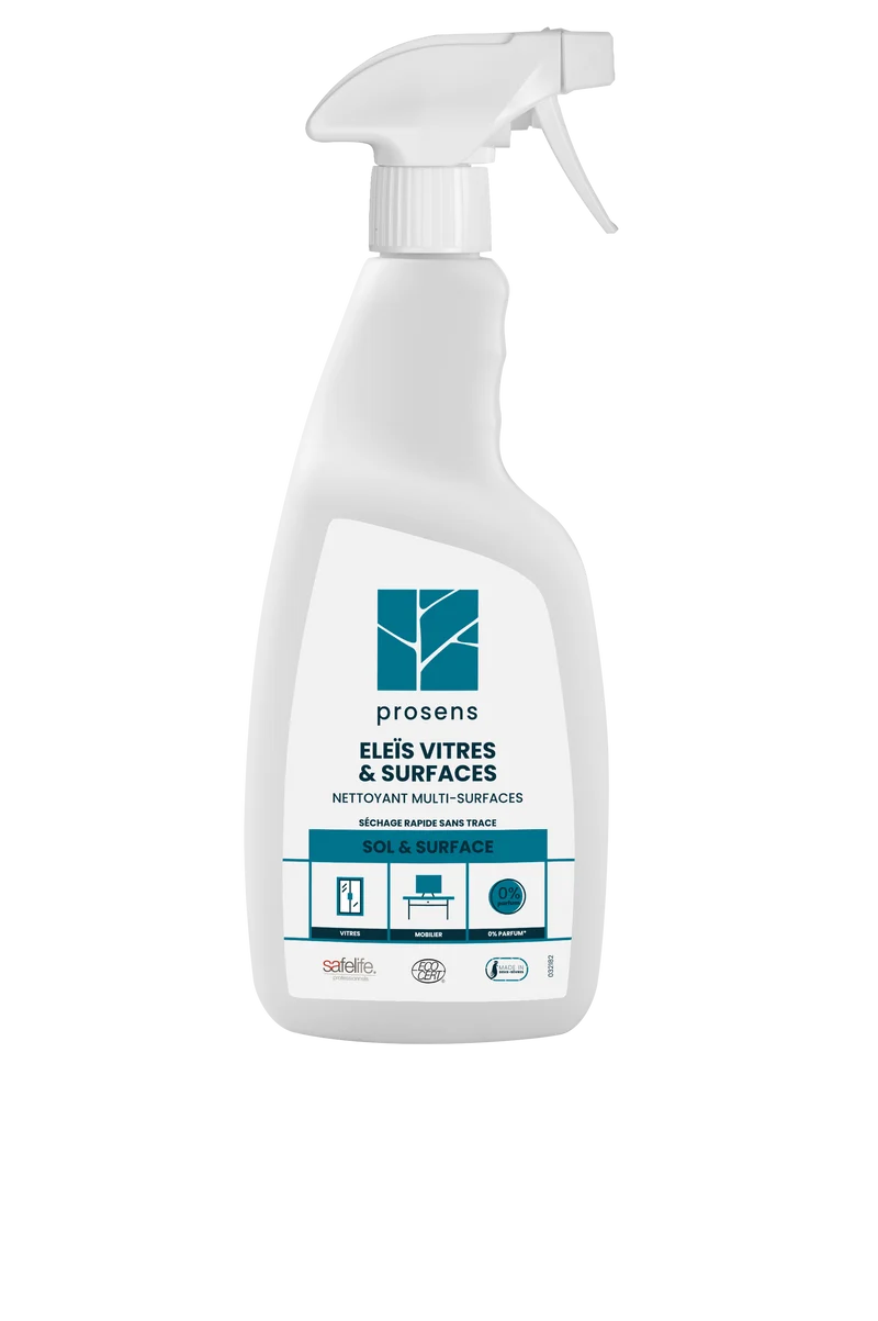 NETTOYANT VITRES ET SURFACES ELEIS ECOCERT 750ML