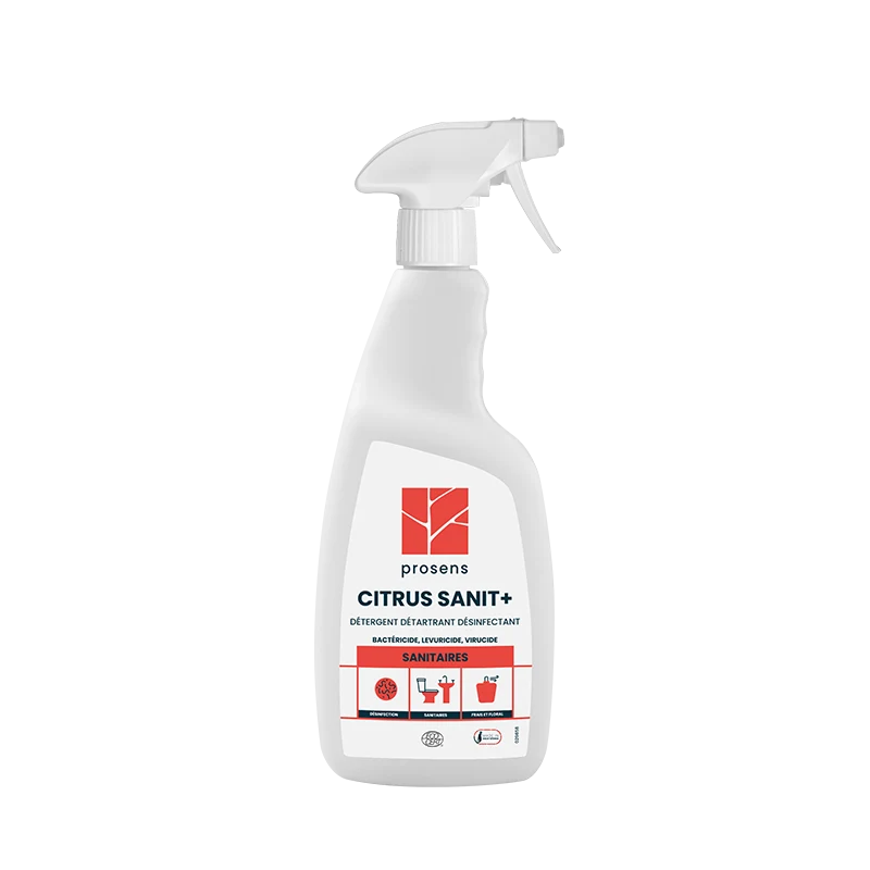 DETARTRANT DESINFECTANT SANITAIRES CITRUS SANIT+ ECOCERT 750ML